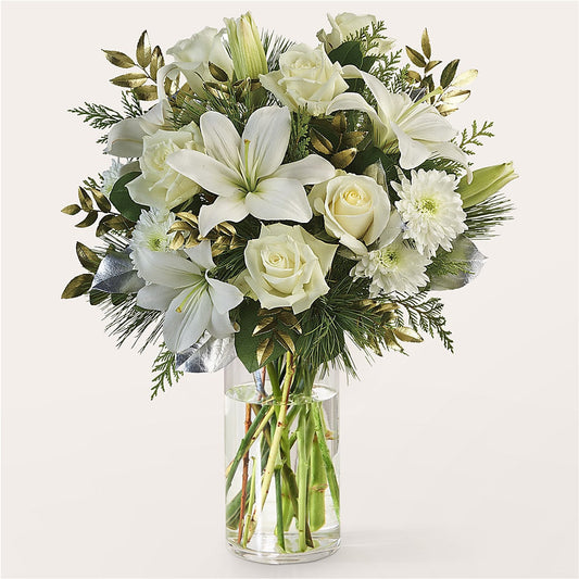 Wintry Mix Bouquet –  The Love Bug Flowers, Timmins ON