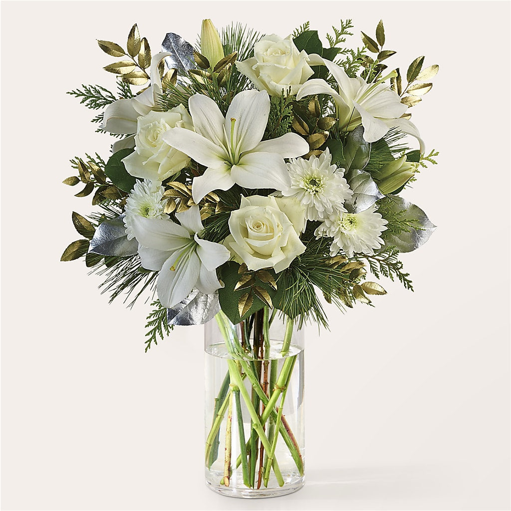 Wintry Mix Bouquet –  The Love Bug Flowers, Timmins ON