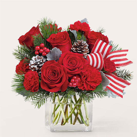 Baking Spirits Bright Bouquet –  The Love Bug Flowers, Timmins ON