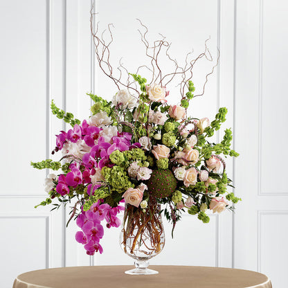 Soft Sophistication Arrangement –  The Love Bug Flowers, Timmins ON