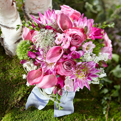 Pink Profusion Bouquet –  The Love Bug Flowers, Timmins ON