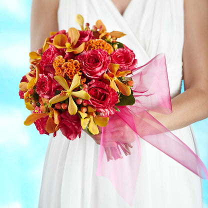 Brilliant Shades of Love Bouquet –  The Love Bug Flowers, Timmins ON