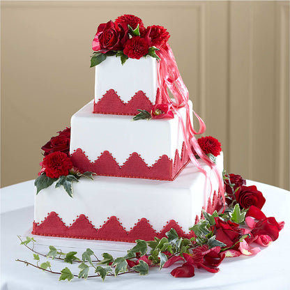 Forever Happiness Cake Decor –  The Love Bug Flowers, Timmins ON